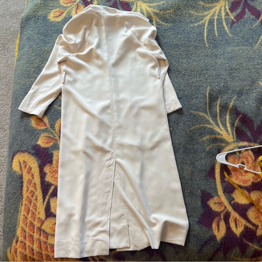 BB Dekota long jacket size xsmall cream color - Picture 2 of 10